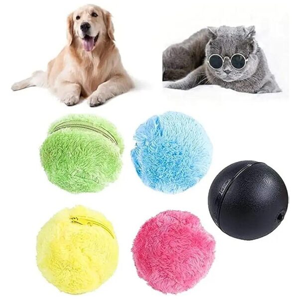 Automatic Rolling Ball for Small and Medium Dogs, Cats, and Other Pets