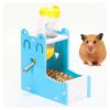 Automatic Water Dispenser Bottle 125ML Feeder Bowl for Small Animals Guinea Pig Cage Toys