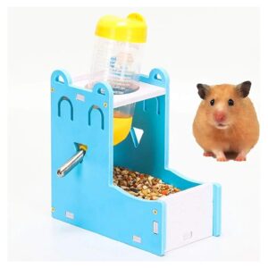 Automatic Water Dispenser Bottle 125ML Feeder Bowl for Small Animals Guinea Pig Cage Toys