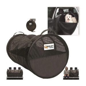 Automotive Pet Barrier and Seat Protector for Ventilated Pet Travel