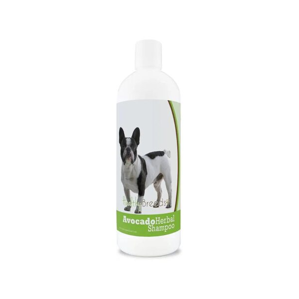 Avocado and Herbal Shampoo for French Bulldogs with Skin Irritation and Allergies