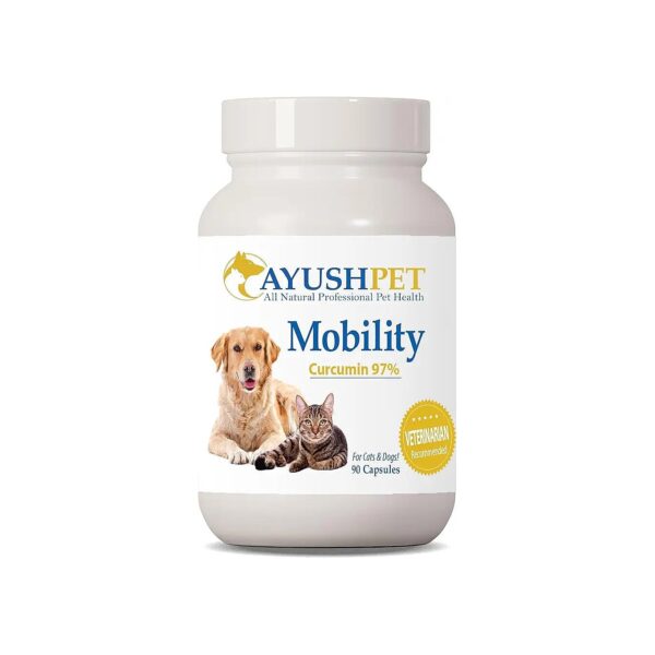 Ayush Pet Curcumin Supplement for Pet Mobility and Digestive Support