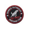 B-K9 Unit Color Embroidered Hook & Loop Fastener Patch for K9 Units