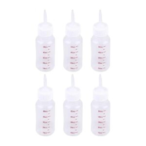 Baby Pet Nursing Bottle 6pcs Silicone Feeding Kit for Small Animals