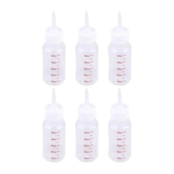 Baby Pet Nursing Bottle 6pcs Silicone Feeding Kit for Small Animals