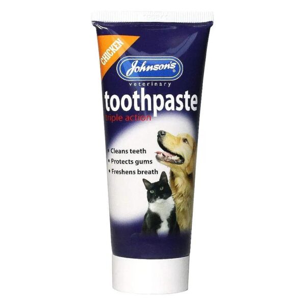 Baby Pet Toothpaste for Cats and Dogs, Whitens Teeth, Freshens Breath, and Protects Gums