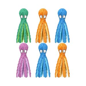 Baby-Soft Plush Octopus Squeaky Dog Toys for Puppy Teething and Comfort