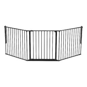 BabyDan Style Black Room Divider Gate with Large Sections