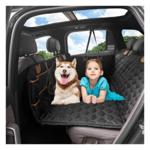 Backseat Dog Car Seat Cover for Cars SUVs Trucks Waterproof