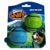 Bacon and Peanut Butter Scented Rubber Dog Fetch Balls - Durable and High Bounce