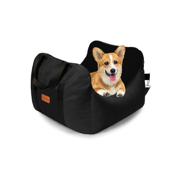 Bag Design with Large Pockets and Ultrasoft Dog Booster Seat for Small Dogs and Cats