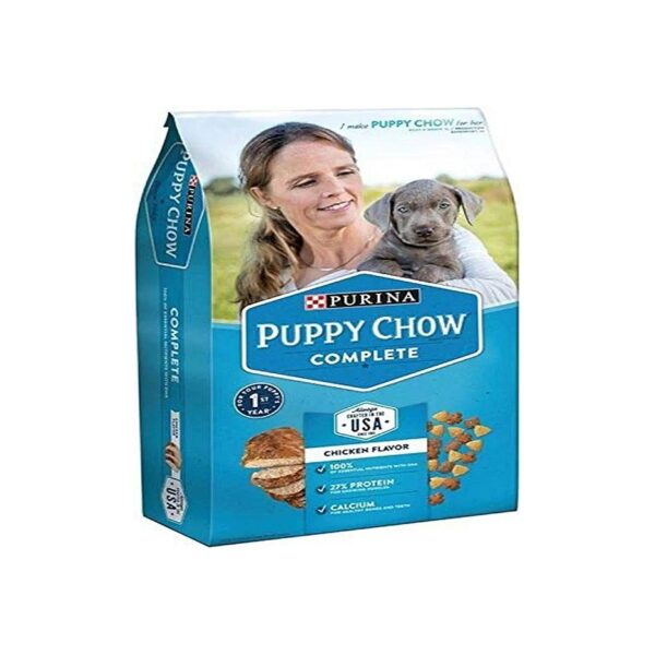 Balanced and Complete Chicken Flavor Dog Food for Puppies with High Energy Needs