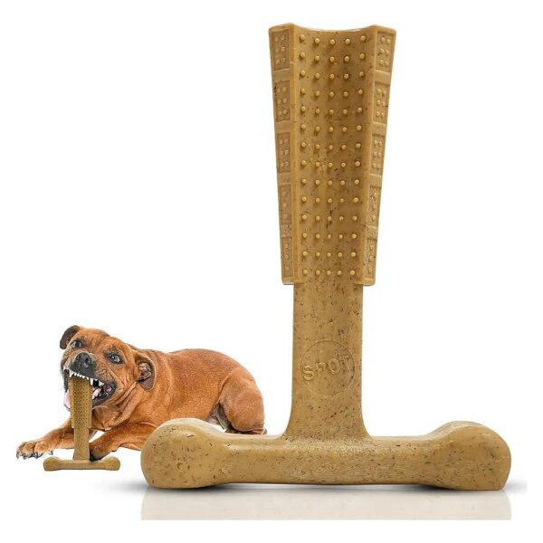 Bamboo Fiber and Nylon Dog Chew Toy for Adult Dogs and Teething Puppies