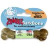 Bamboo Peanut Butter Dog Bone for Aggressive Chewers