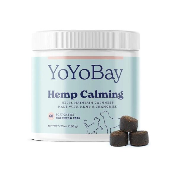 Based Dog Calming Chews for Stress Relief