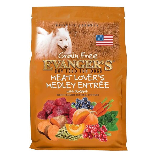 Based Dry Dog Food for Adult Dogs, Grain-Free, Any Size