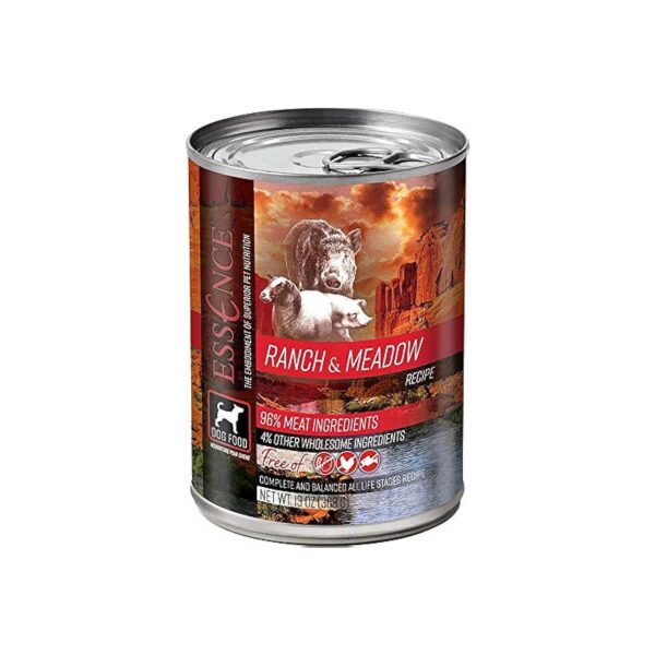 Based Grain-Free Canned Dog Food with 13 oz Cans for Easy Feeding Convenience