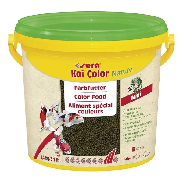 Based Koi Granules for Lively Optimal Color