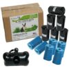 Based Pet Poop Bags, 13x11 Inches, Leak-Proof and Sturdy for Efficient Waste Disposal