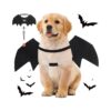 Bat Wing Dog Costume Accessories with Adjustable Size for Small Dogs and Large Cats