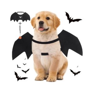 Bat Wing Dog Costume Accessories with Adjustable Size for Small Dogs and Large Cats