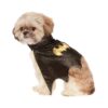 Batgirl Cape with Golden Trim, for Small Dogs