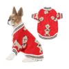 Bear Red Dog Bear Sweater for Small Dogs and Cats, Cozy and Comfortable