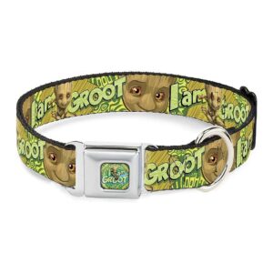 Beautiful Baby Groot Collar with Adjustable Fit for Dogs 16-23 Inches