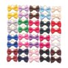 Beautiful Small Dog Hair Accessories with Rubber Bands - 20 Pairs of Bows