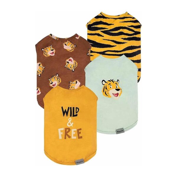 Beautiful Tiger Print Dog Shirts, Soft and Cozy,