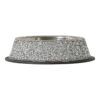 Beautiful and Durable Stainless Steel Pet Bowls with Rhinestones for Dry Food and Water