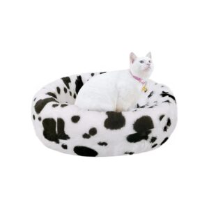 Bed for Small Dogs and Cats with Ergonomic Design and Anti-Anxiety Features