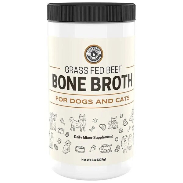 Beef Bone Broth for Cats and Dogs with Healthy Joint Support