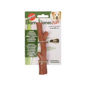 Beef Flavor Disks Made from Bamboo Fiber and Nylon for Adult Dogs and Teething Puppies