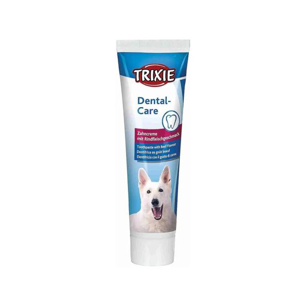 Beef Flavoured Toothpaste Paste for Dogs with Plaque Prevention and Fresh Breath