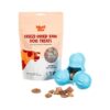 Beef Heart Freeze-Dried Raw Treats and Durable Dog Chew Toy Package Deal