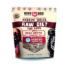 Beef Raw Diet Freeze Dried Food for Dogs with Probiotics for All Life Stages