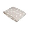 Beige Polyester Dog Blanket, 100x75cm, Modern Design, Protective