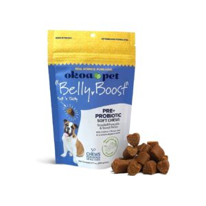 Belly Boost Probiotic Soft Chews for Dogs with Gut Health and Digestion Support