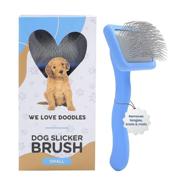 Best Brush for Small Dogs with Long Hair, Perfect for Goldendoodles and Poodles