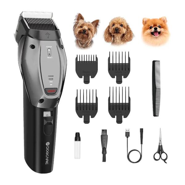 Best Cordless Dog Clippers for Thick Hair with Rechargeable and Low Noise Features