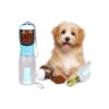 Best Dog Water Bottle with Food Container and Poop Bags for Camping and Hiking