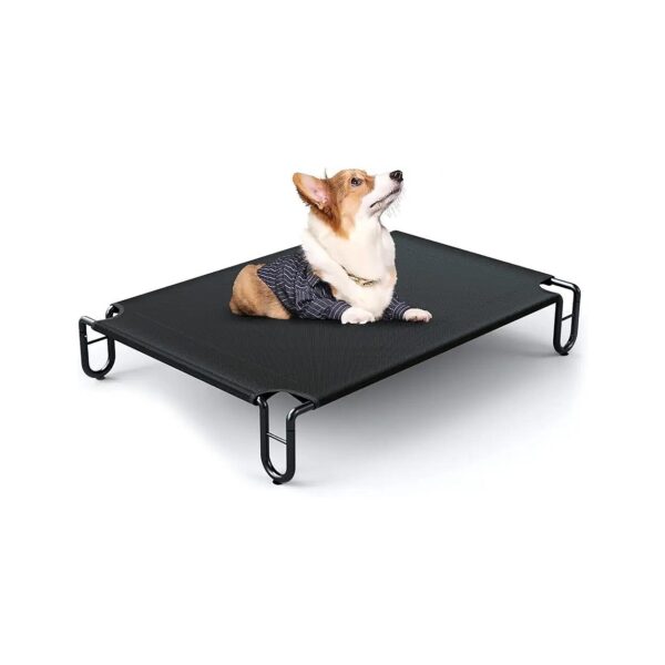 Best Elevated Dog Bed for Large Breeds with Breathable Mesh and Durable Frame