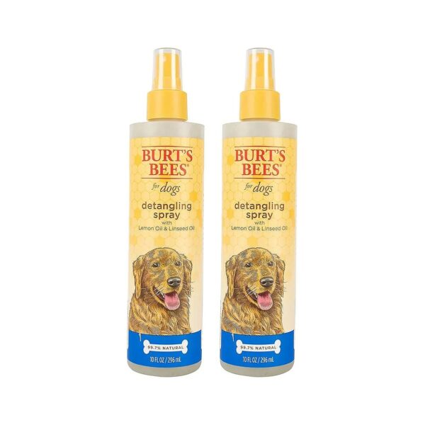 Best Natural Dog Detangler Spray with Lemon and Linseed for Healthy Fur