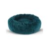 Best-Selling Soft Plush Dog Bed with Donut Design and Machine Washable for Small Pets