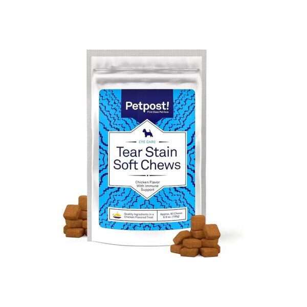 Best Tear Stain Soft Chews for Dogs with White Fur and stubborn stains