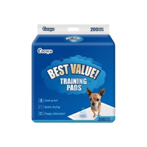 Best Value Dog Training Pads for All Life Stages, 22x22, 200 Count