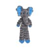 Big, Grunting Squeaker Elephant Plush Dog Toy for Shaking Play