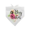 Big Sister Pregnancy Reveal Photo Shoot Dog Bandana Gift Idea for Medium and Large Dogs