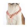 Big Strong Dog 19MM Cuban Link Steel Dog Chain Collar Heavy